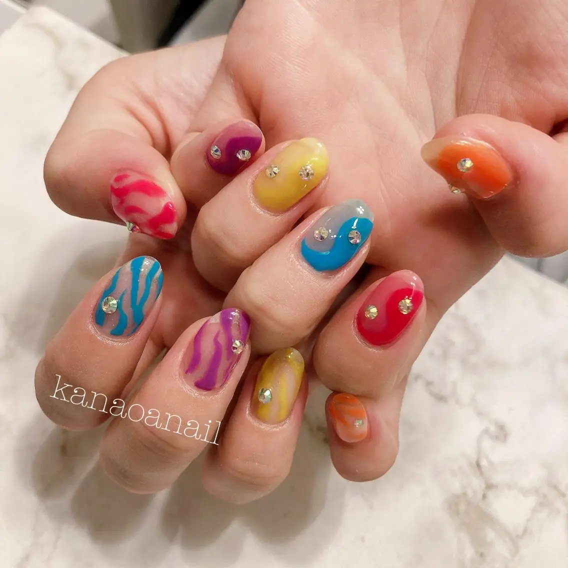 ネイル 地爪育成💅 kanaoanailのネイルデザイン