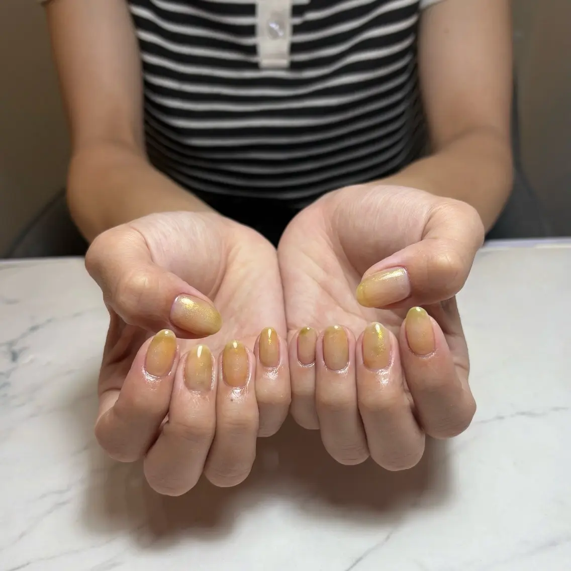ネイル ニュアンスネイル 💫 さりのネイルデザイン