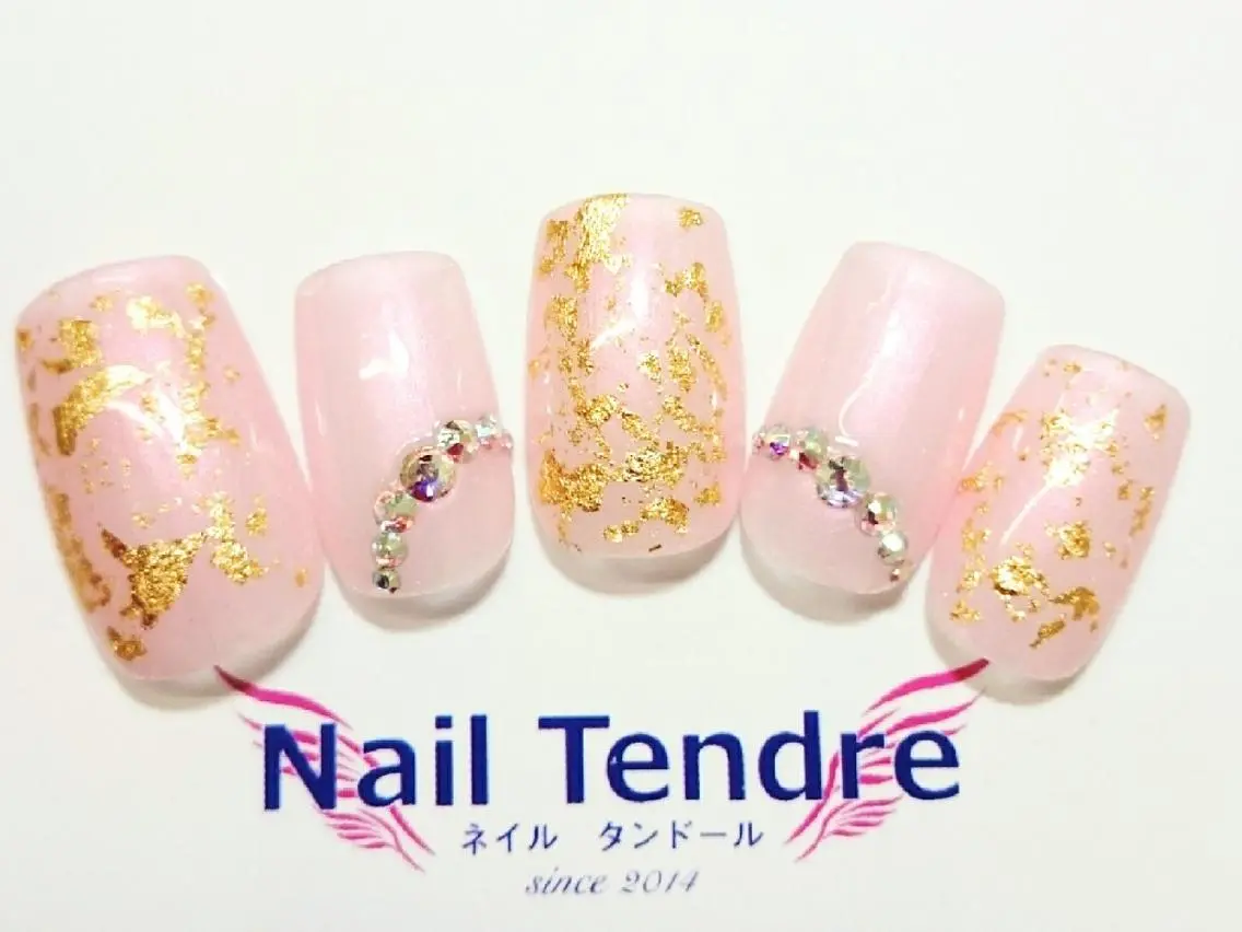ネイル アートネイル ジェルネイル ソフトジェル ストーンネイル ハンドネイル Nail  Tendreのネイルデザイン