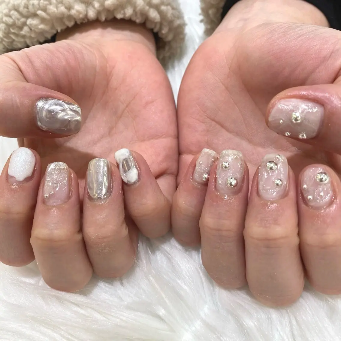 ネイル ハンドネイル 🥀たなか れね🍋のマツエク・マツパデザイン