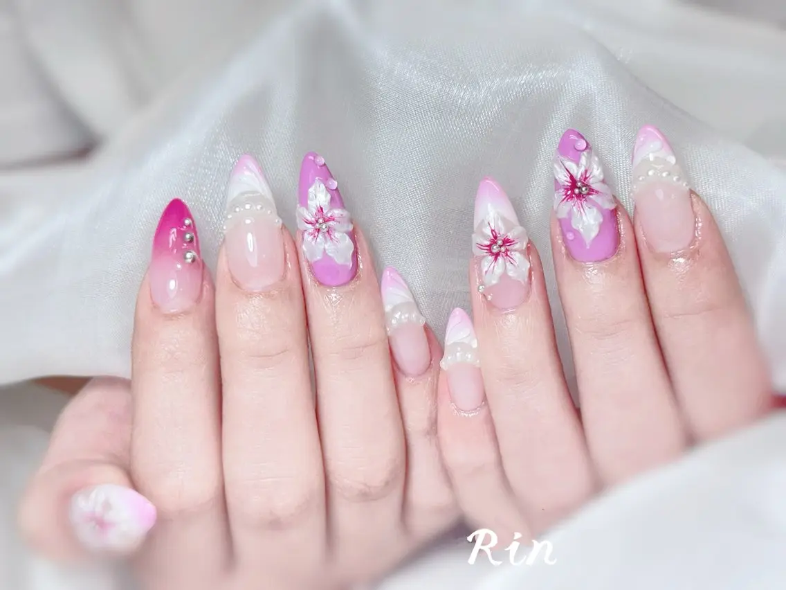 ネイル ハンドネイル Rin 🍭のネイルデザイン
