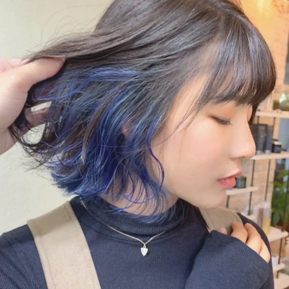 ミディアム 宇野愛華∕ パーマスタイルのヘアスタイル