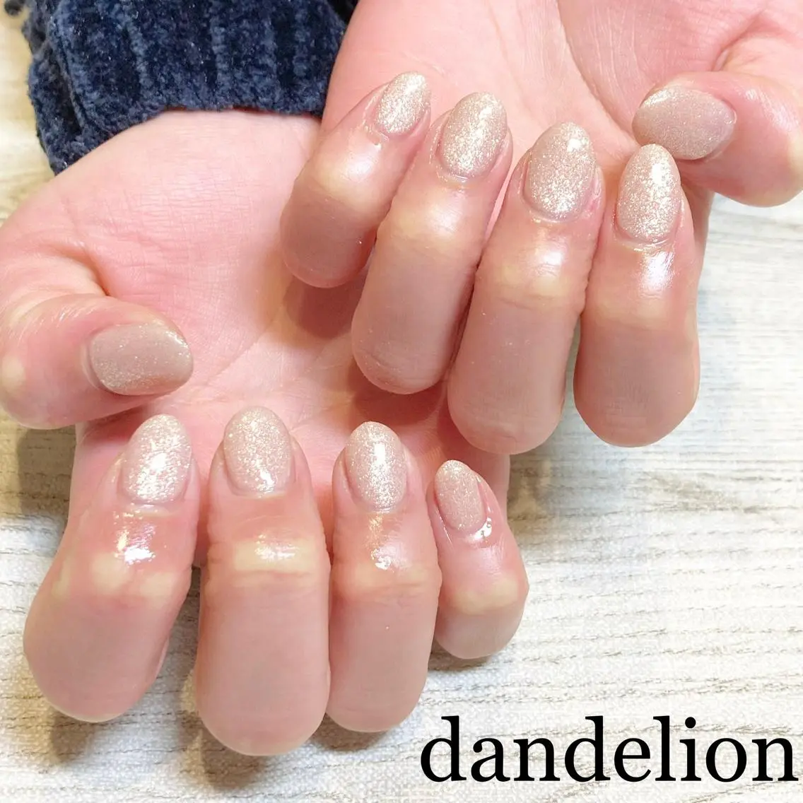 ネイル ハンドネイル ハンドケア dandelion ダンデライオンのネイルデザイン
