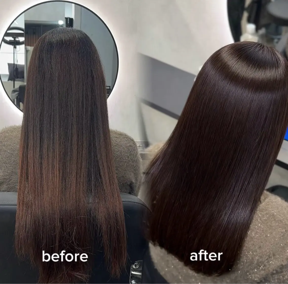 ロング カラー ヘアアレンジ カット ヘアカラー 縮毛矯正 トリートメント 新宿 /髪質改善/ レイヤー/ヒュウガのヘアスタイル