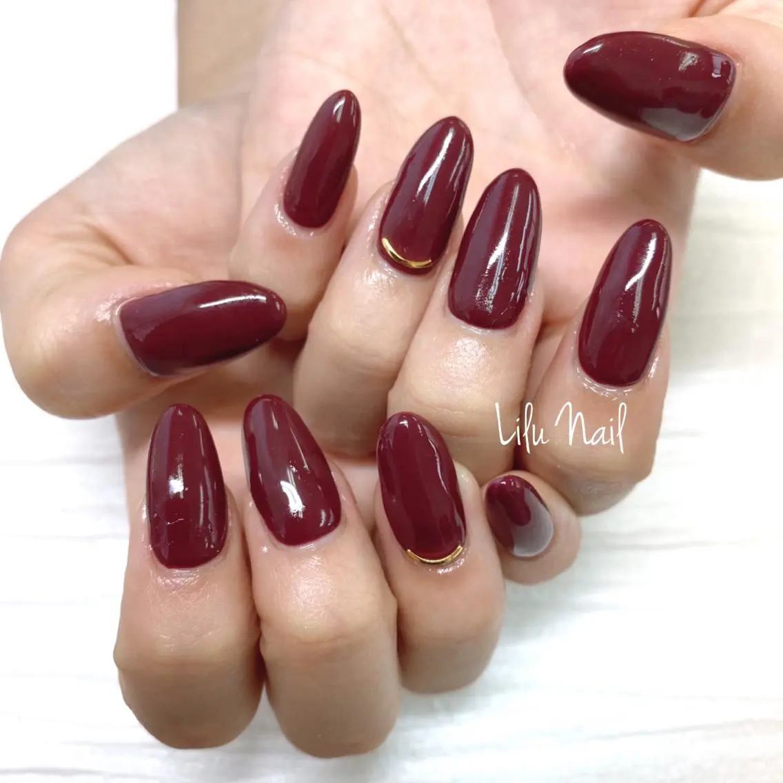 ネイル スカルプネイル モチの良さ◉ フィルインネイル♡のネイルデザイン