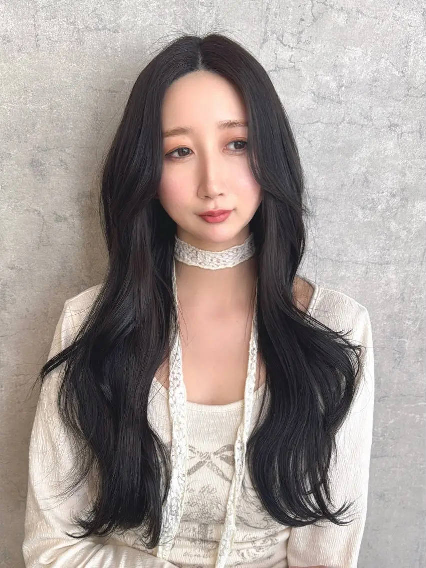 ロング トレンド韓国レイヤー 🇰🇷のんのヘアスタイル