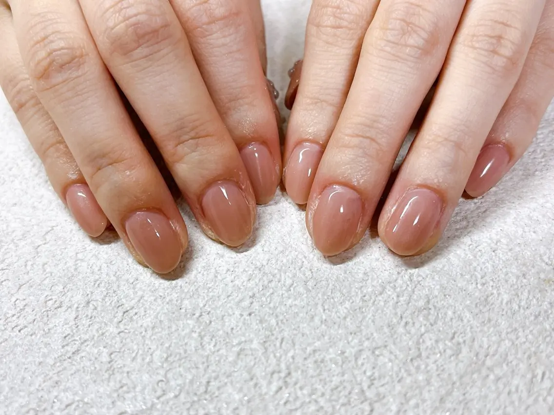 ネイル オーロラネイル フットネイル フレンチネイル ジェルネイル 韓国ネイル ハンドネイル mogunail &blowのネイルデザイン