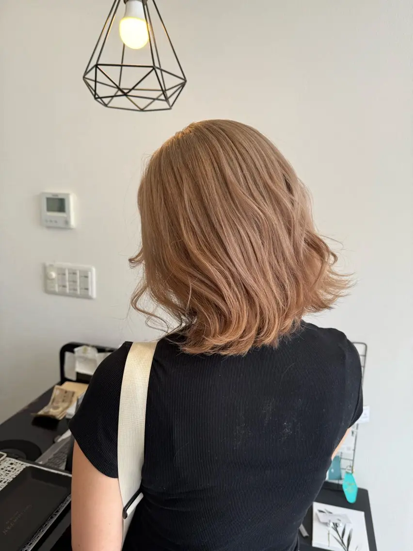 ミディアム ヘアカラー FANスタイリスト Ⓜ️EIのヘアスタイル