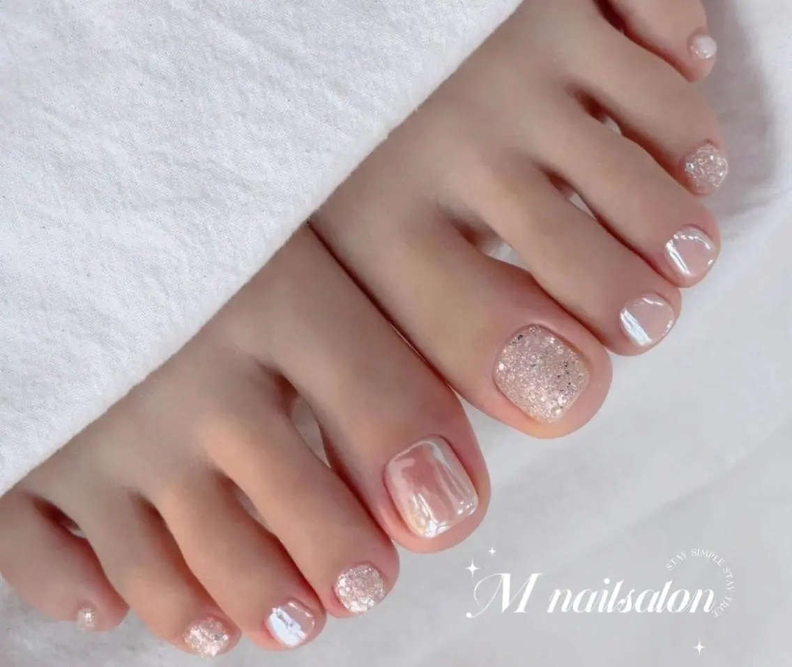 ネイル M 🌷nail 長さだし専門店のネイルデザイン