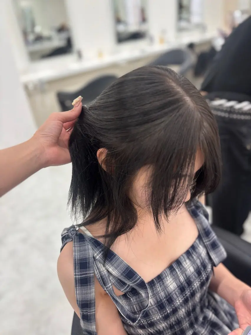 カラー グレージュ ミント ヘアカラー トリートメント ヘッドスパ ヘアセット 🤎似合わせhair 🤎RYUKAのヘアスタイル