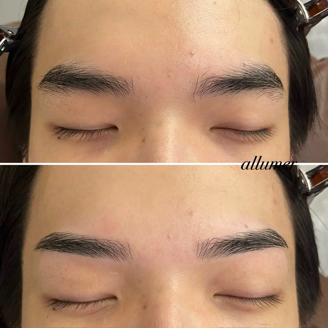 【身だしなみフルケア】眉WAX＋鼻毛＋部分ワックス（おでこ全体+こめかみ）の写真