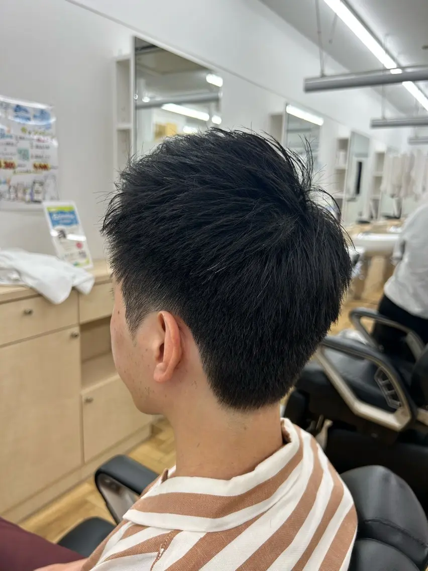 ショート メンズ カット トミオカ ⸌⍤⃝⸍のヘアスタイル