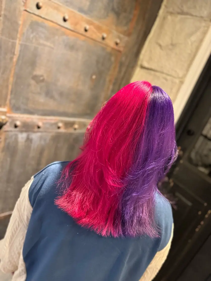 ミディアム ヘアカラー 小妻 陸人のヘアスタイル