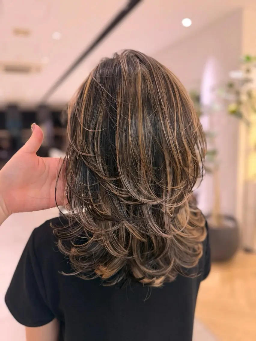 ロング カット 🍓レイヤーカット 大募集🍓佐々木のヘアスタイル