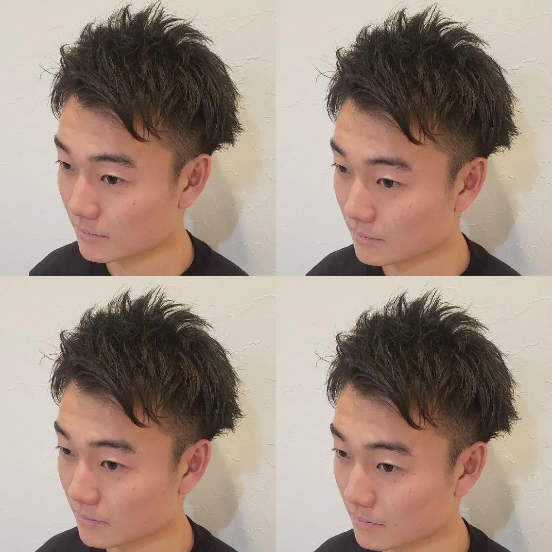 メンズ アップバング 【ただの天才 🎨】のヘアスタイル