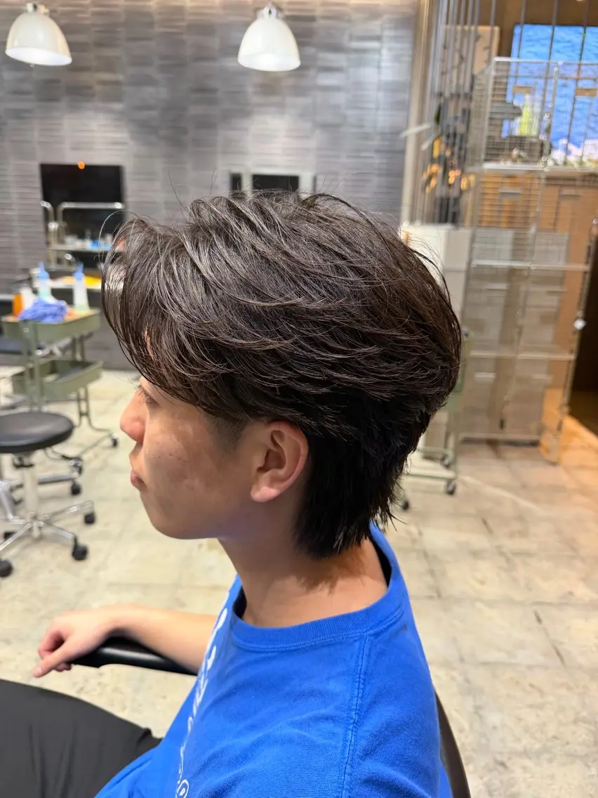 メンズ カット 都築 愛翔のヘアスタイル