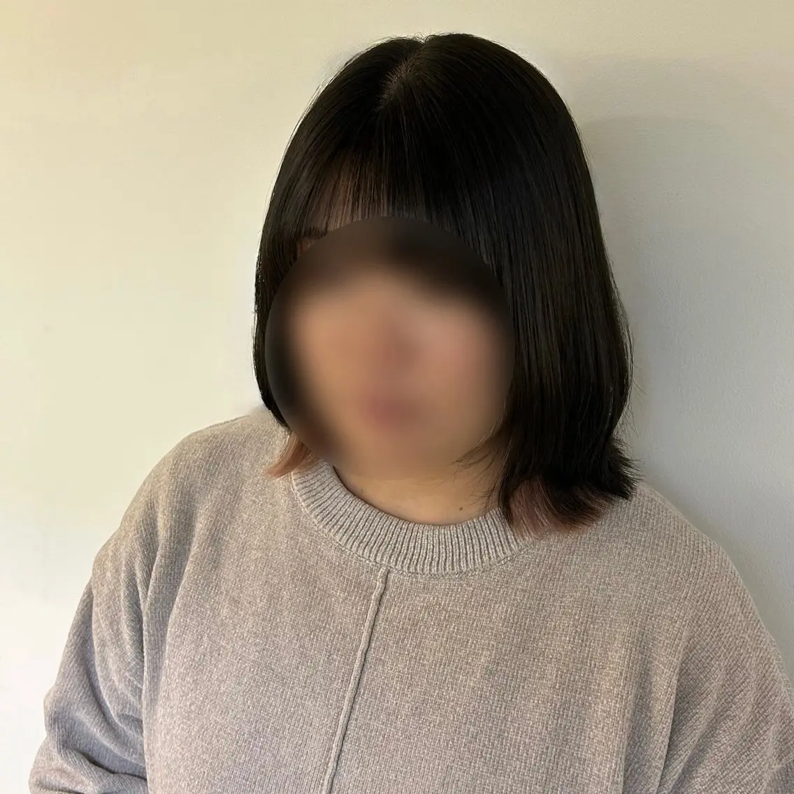 透明感カラー＋似合わせカット🎀🫧の写真