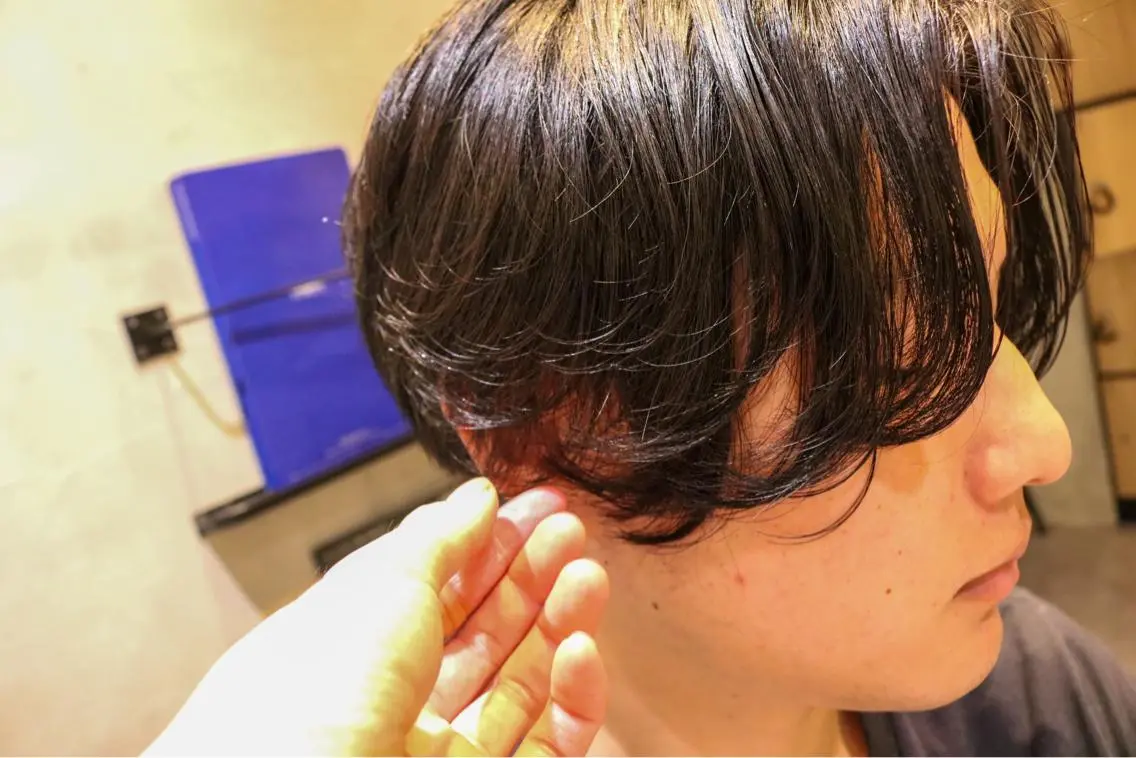 ショート 縮毛矯正 透明感カラー🇰🇷 レイヤー✨桑原　研太のヘアスタイル