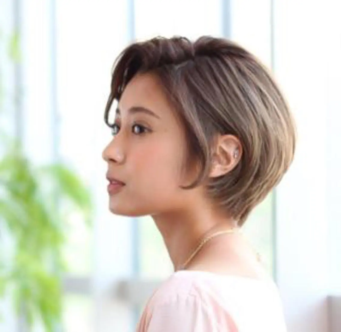 ショート カラー 中尾 文哉のヘアスタイル