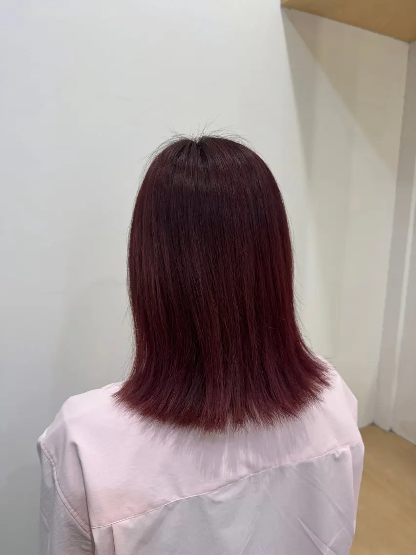 ミディアム カラー カット ヘアカラー 大塚 しおりのヘアスタイル