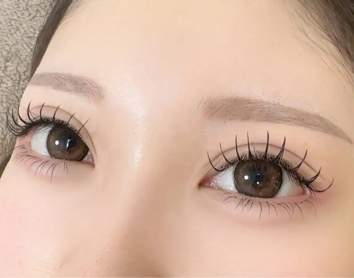 マツエク・マツパ Dカール L·ヒヒ アイラッシュのマツエク・マツパデザイン