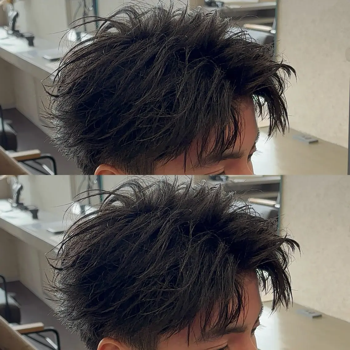ショート パーマ メンズ フェザーパーマ メンズパーマ カット パーマ 泉　将太/縮毛矯正 /メンズパーマのヘアスタイル
