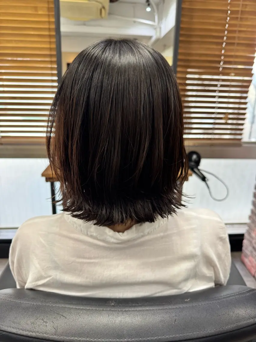 ミディアム 艶カラー🎀 YUUKAのヘアスタイル