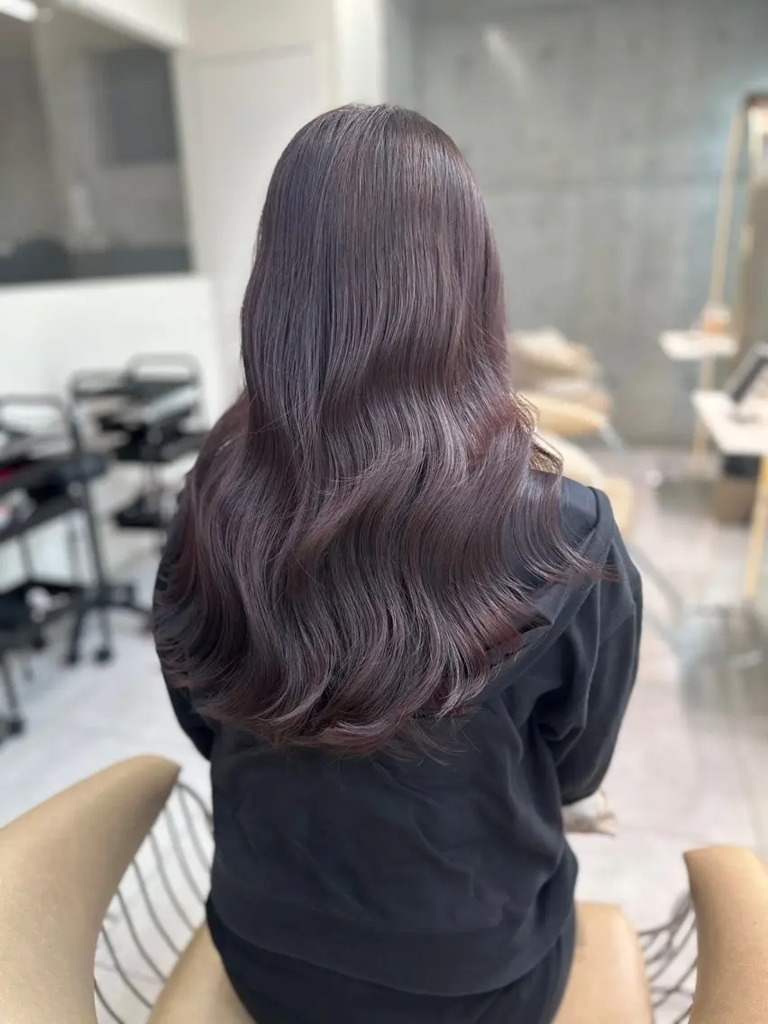 ロング カラー カット ヘアカラー トリートメント 《髪質改善✖️オリー ブ🧸》小嶋拓也のヘアスタイル