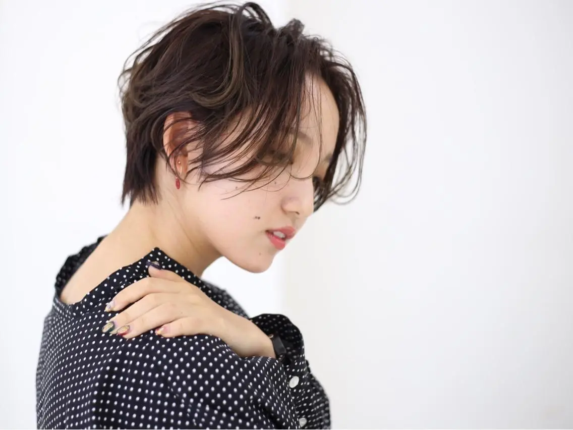 ショート ショートヘア 三好 智のヘアスタイル