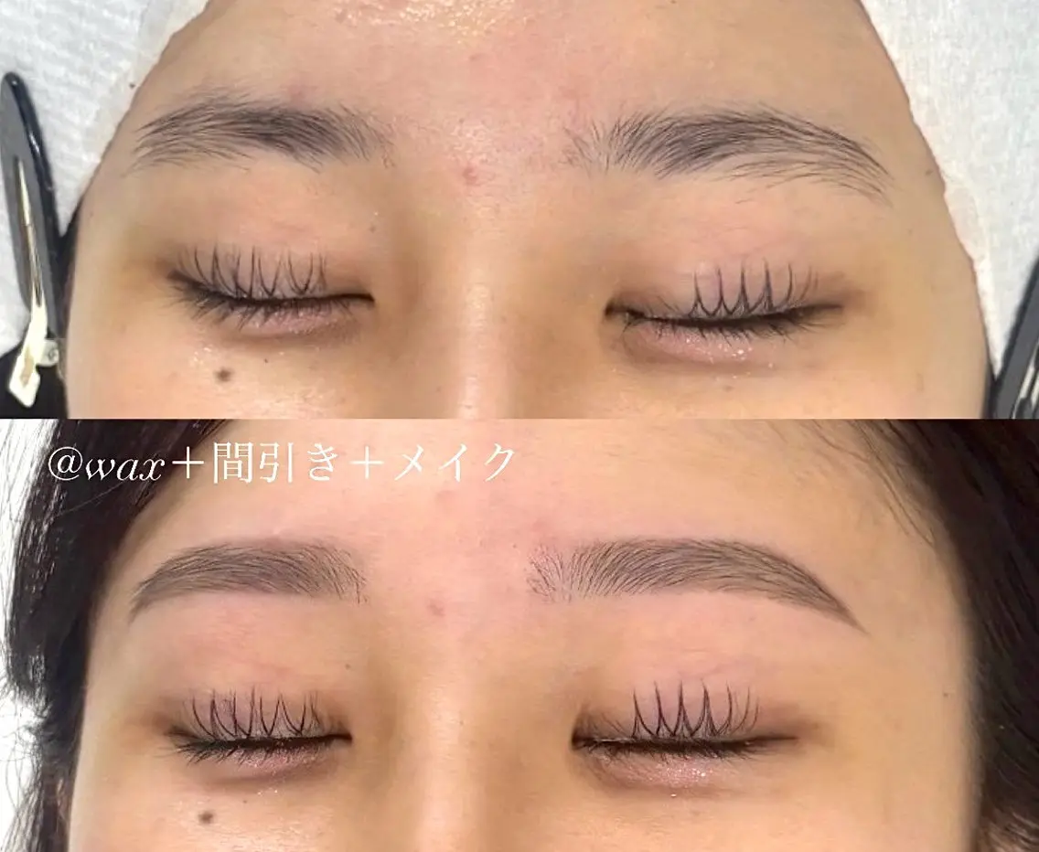 アイブロウ ワックス脱毛 眉カット その他(アイブロウ) 黄金比ナチュラル眉 /im_momokaの眉毛・アイブロウイメージ