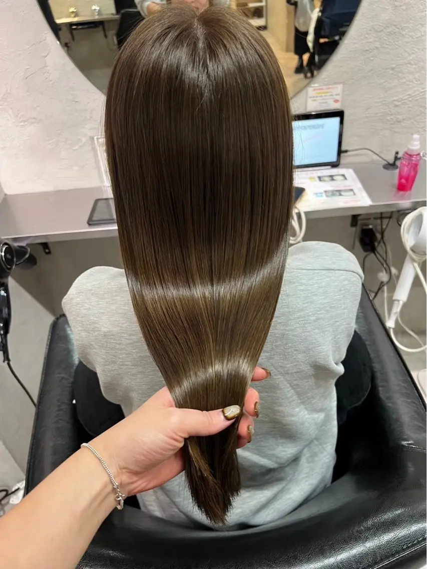カラー こうら かすみのヘアスタイル