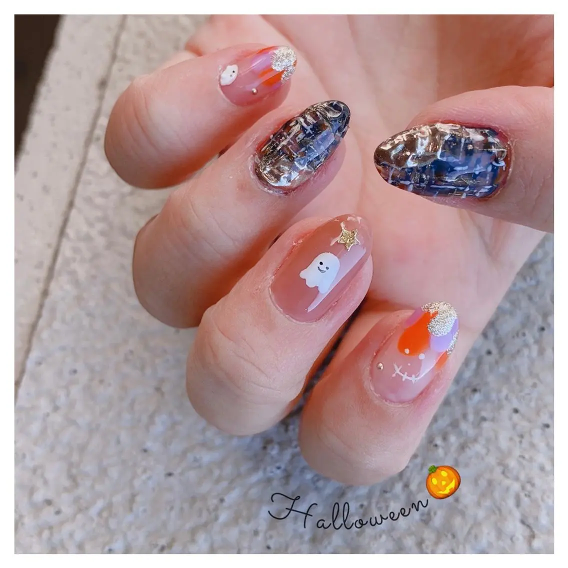 ネイル ハンドネイル nailsalon ∞ ﾐｶﾅﾙ ∞のネイルデザイン