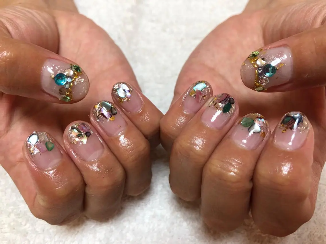 ネイル ハンドネイル private_ salon.Leaのネイルデザイン
