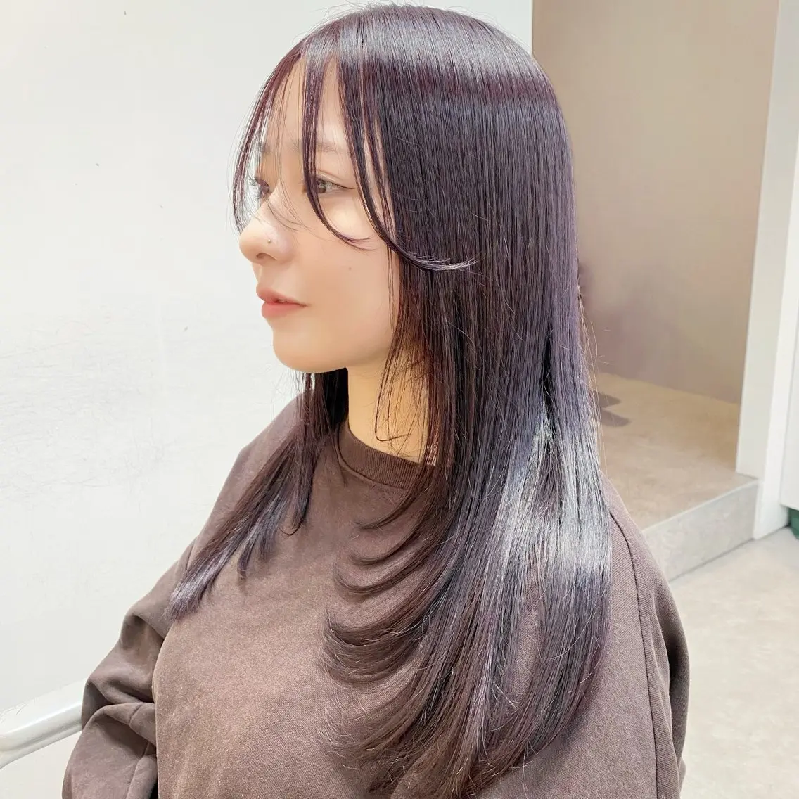 🩵ご新規様🩵カット+艶カラー+5STEP 【HITA】トリートメントの写真