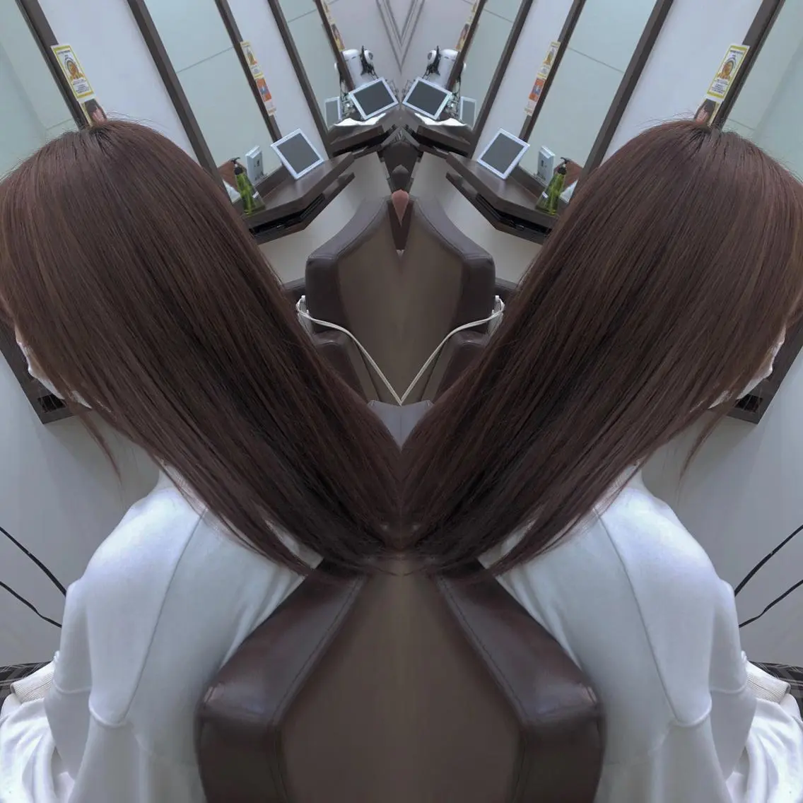 ロング カラー 渋谷/フェード/ 國分 翔のヘアスタイル