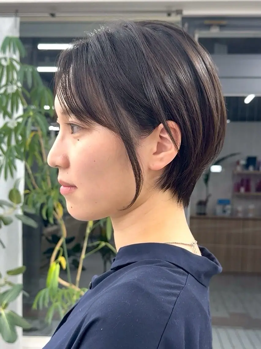 ショート 溝口開世/ショート/ ショートボブ/ボブのヘアスタイル