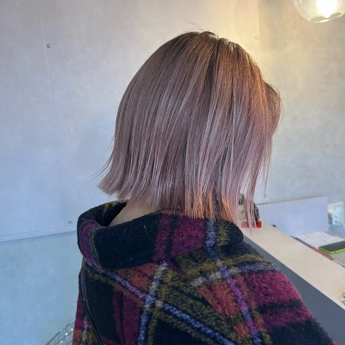 ミディアム カラー ヘアカラー トリートメント 表参道/透明感カラー /髪質改善/駿太のヘアスタイル