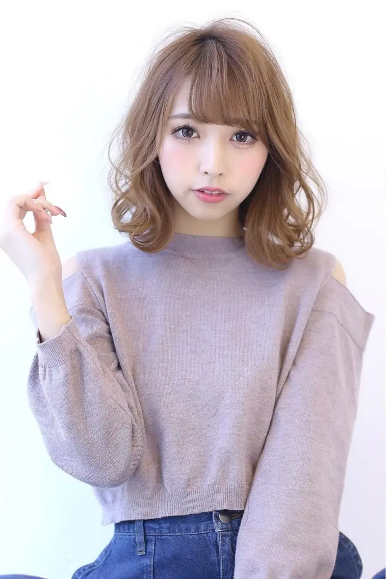 ミディアム Takashima Harukaのヘアスタイル