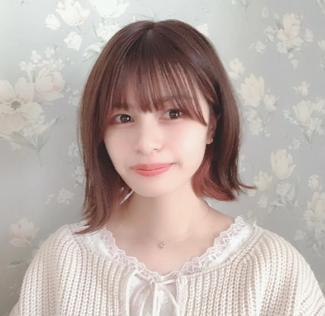 ミディアム カラー YU TOのヘアスタイル