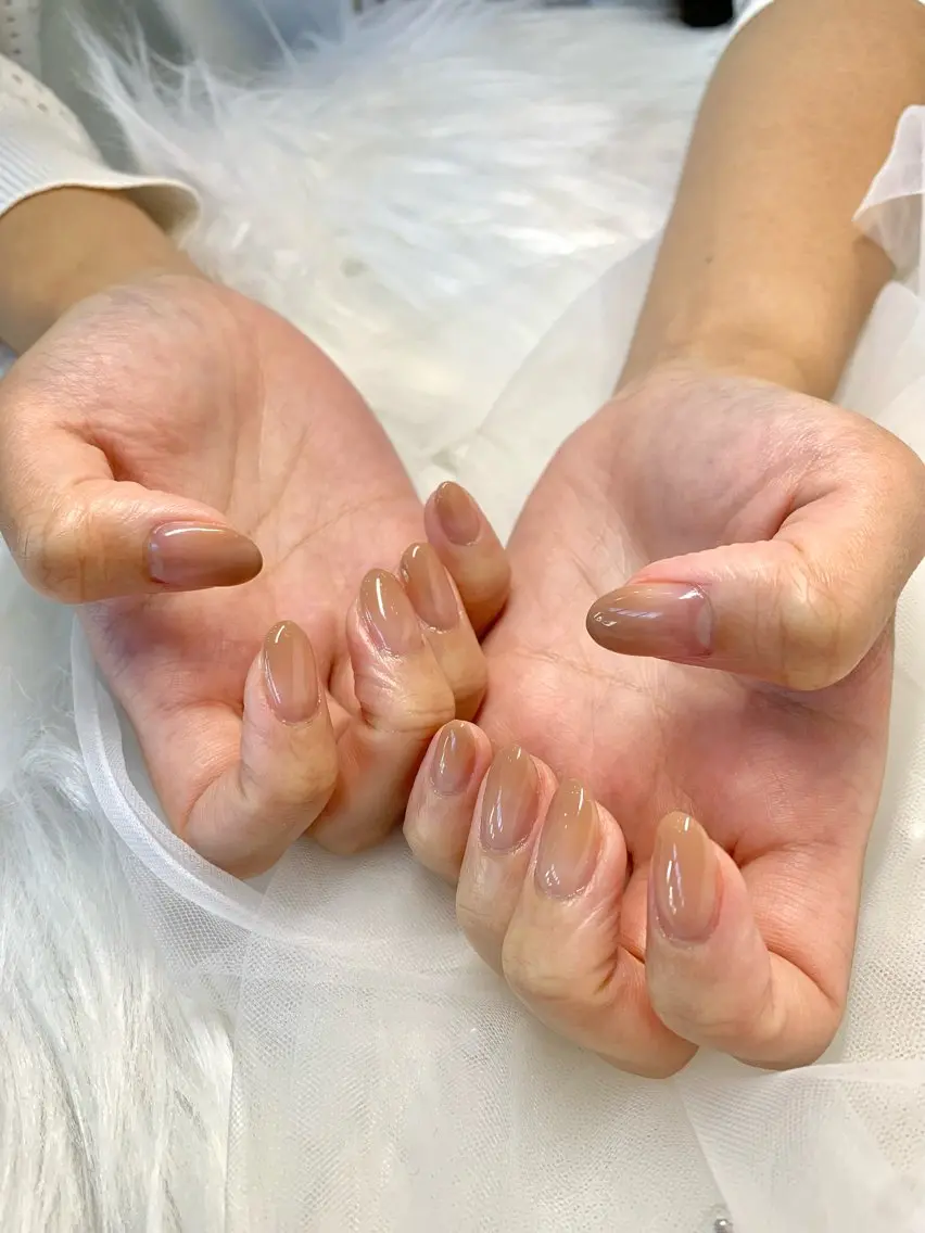 ネイル グラデーション 百瀬 直美のネイルデザイン