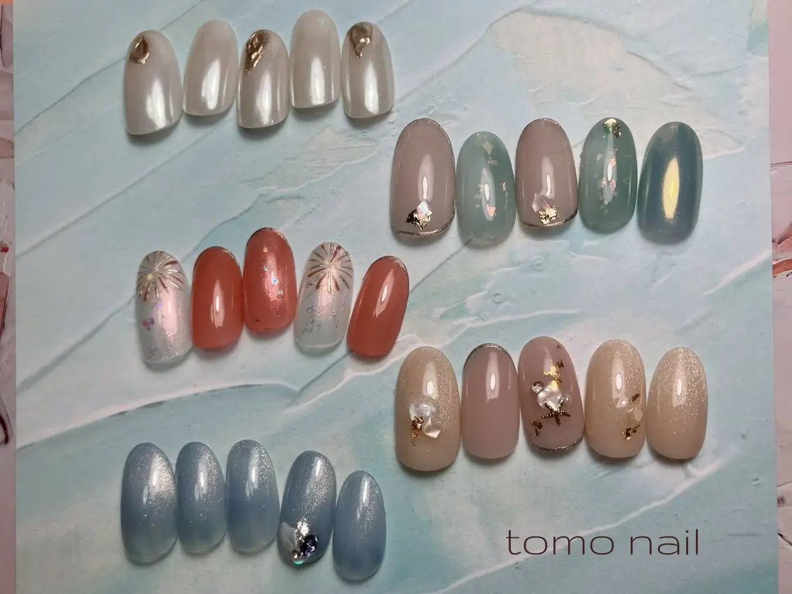 ネイル ハンドネイル nail salon tomoのネイルデザイン