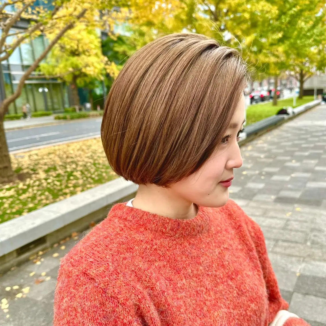 カラー ブリーチなし/レイヤ ー特化🌈Tommyのヘアスタイル