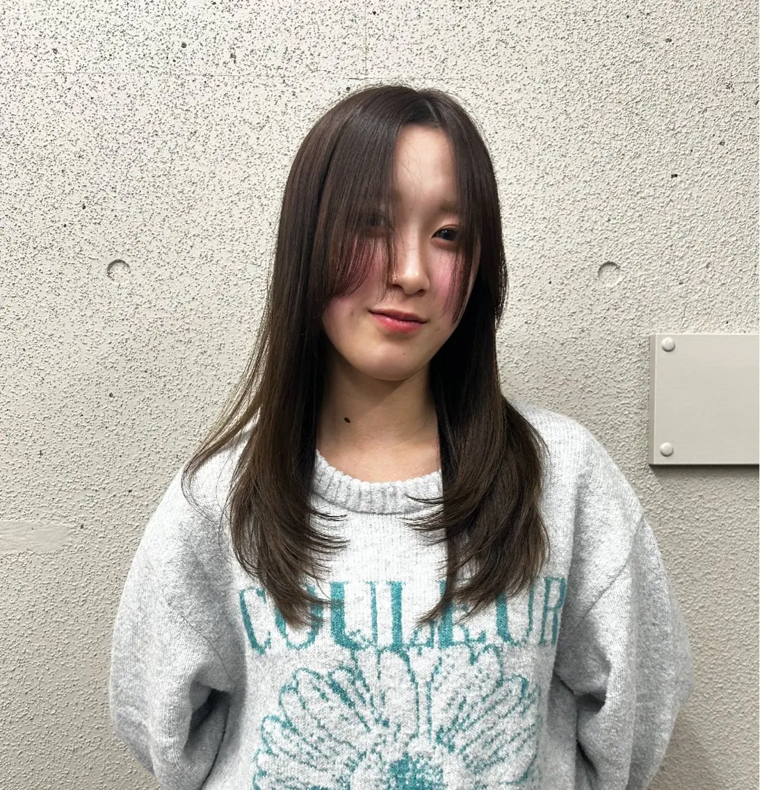 ロング 秦 海来のヘアスタイル