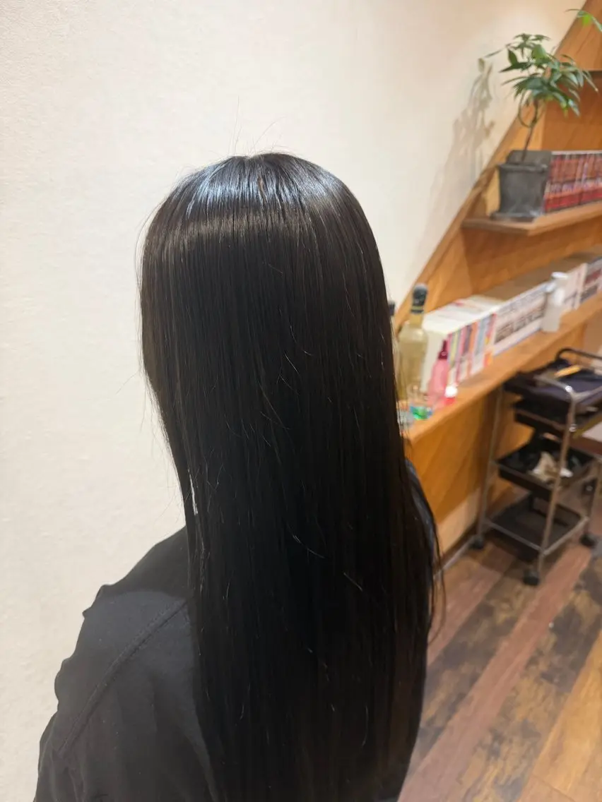 セミロング カラー アッシュ ブルーカラー 透明感カラー オレンジ ヘアカラー トリートメント VALON戸田🎨 カラー/スパ/隼士のヘアスタイル