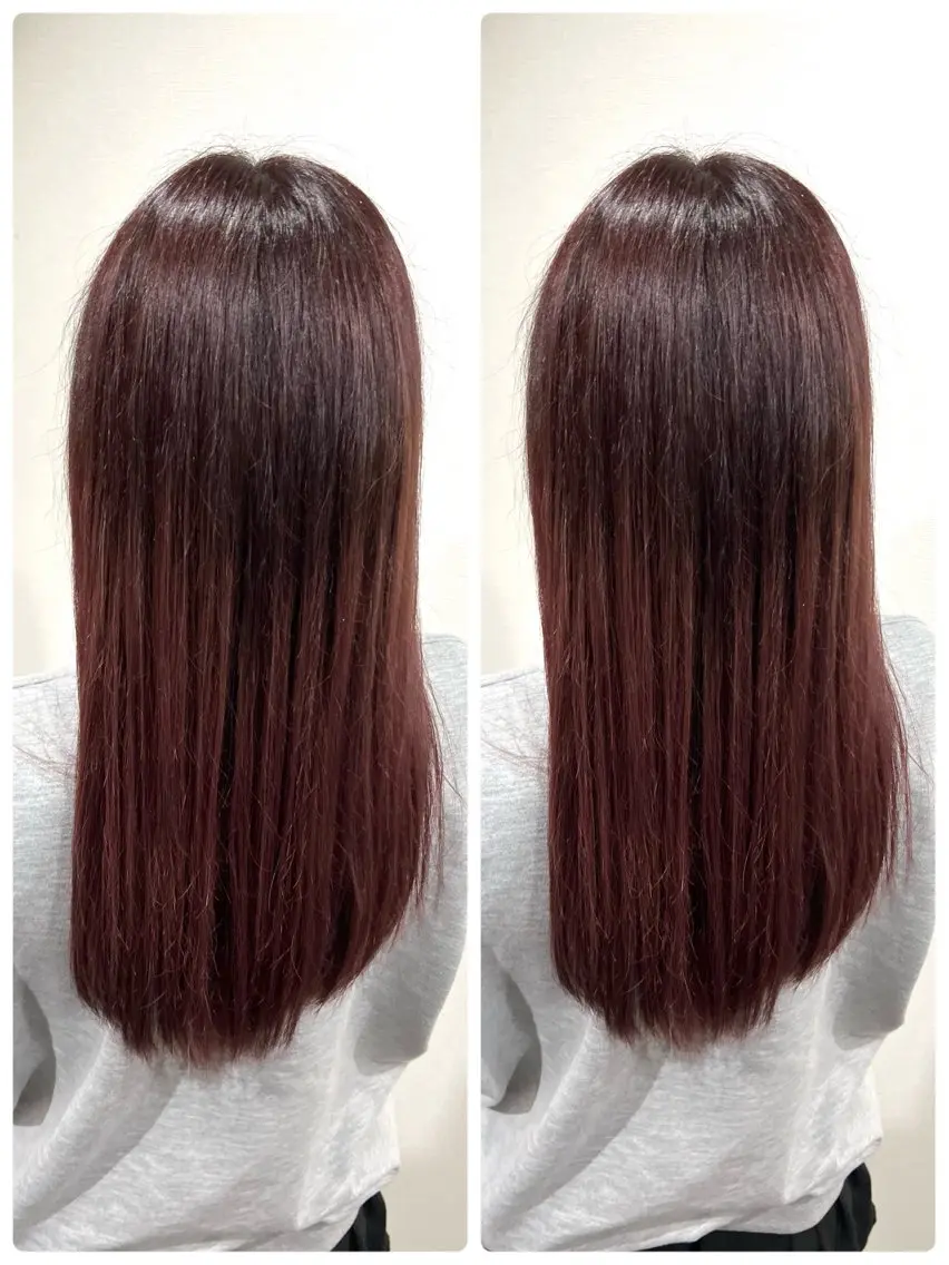 セミロング カラー レイヤー/ボブ 特化✂️福岡のヘアスタイル