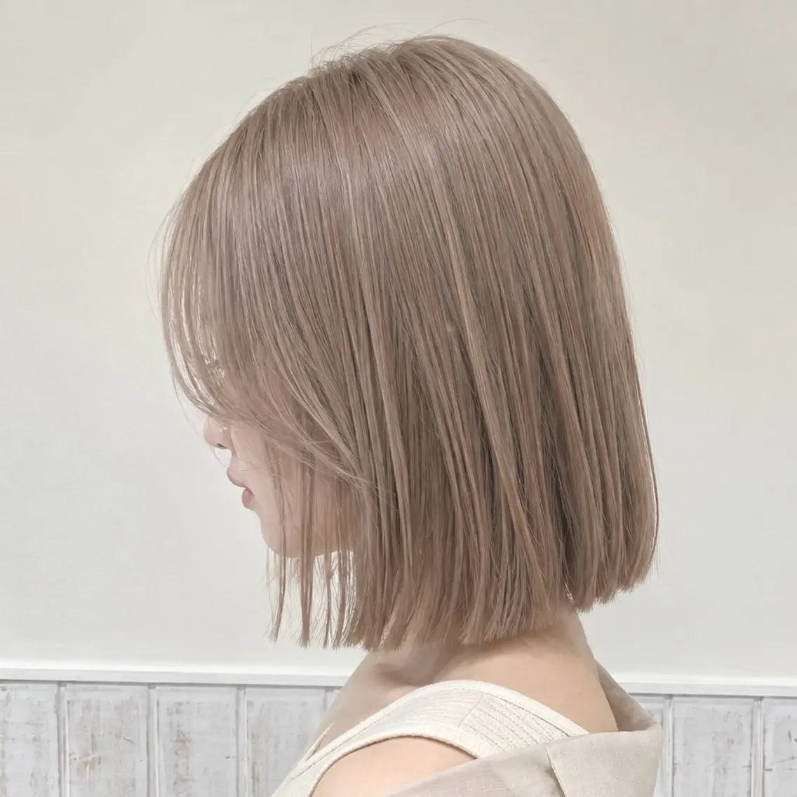 ミディアム カラー カット ヘアカラー トリートメント 🪞透け感/パーマ 🪞YUMEKAのヘアスタイル
