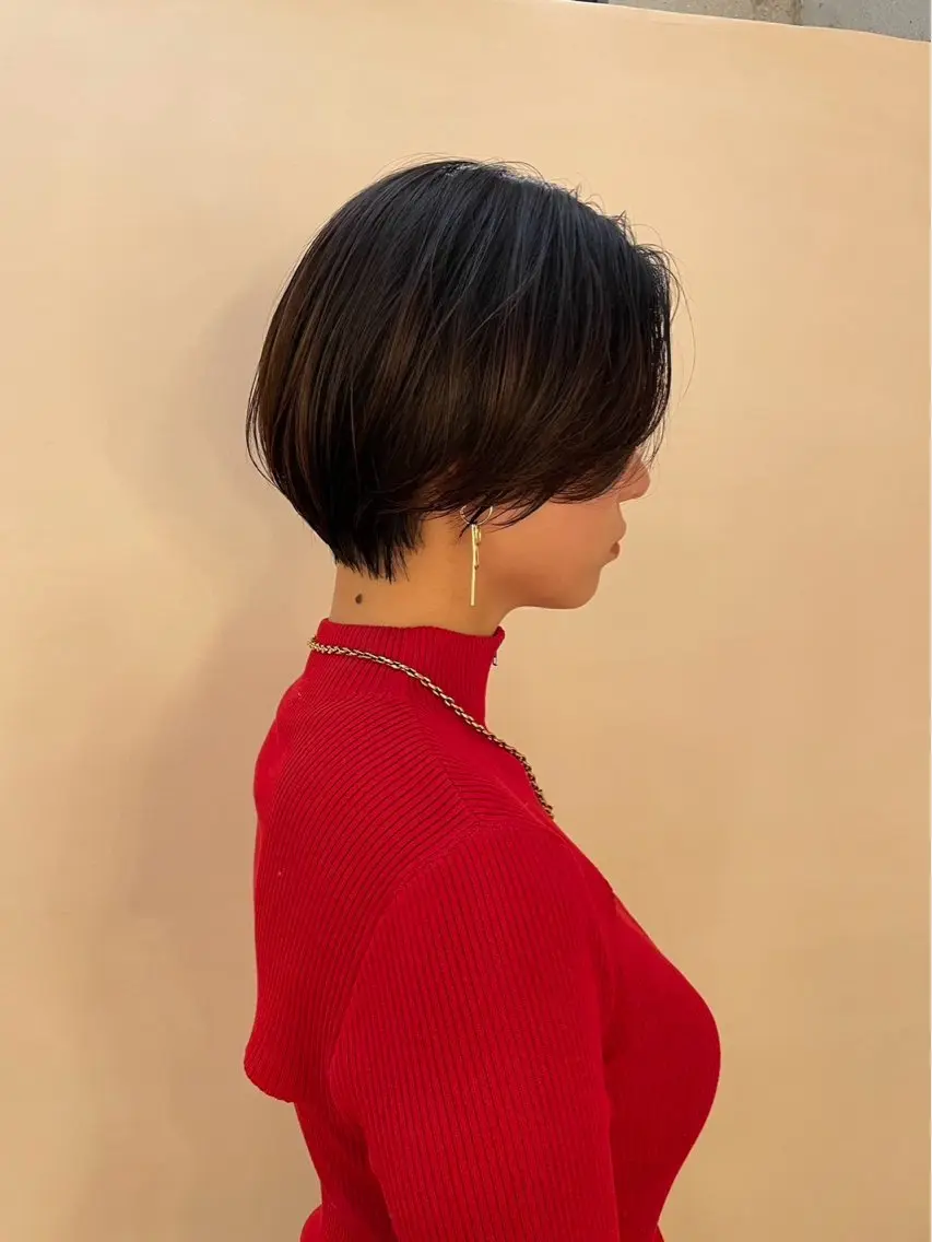 【ショートに切らせてくれる方💓】似合わせカット+うる艶トリートメント🫧の写真