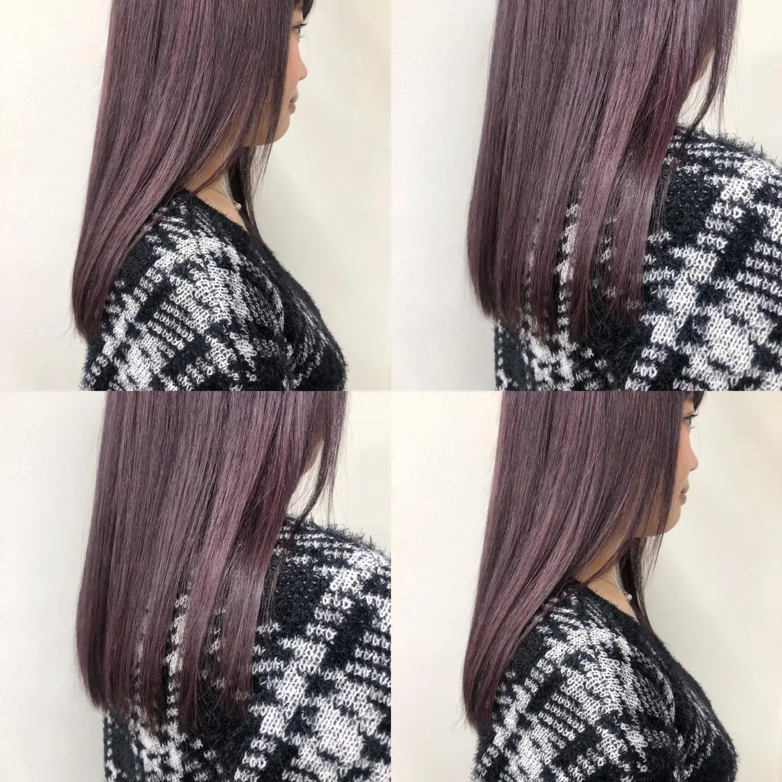 ロング パープルカラー 小澤大輔 YOLO hairのヘアスタイル