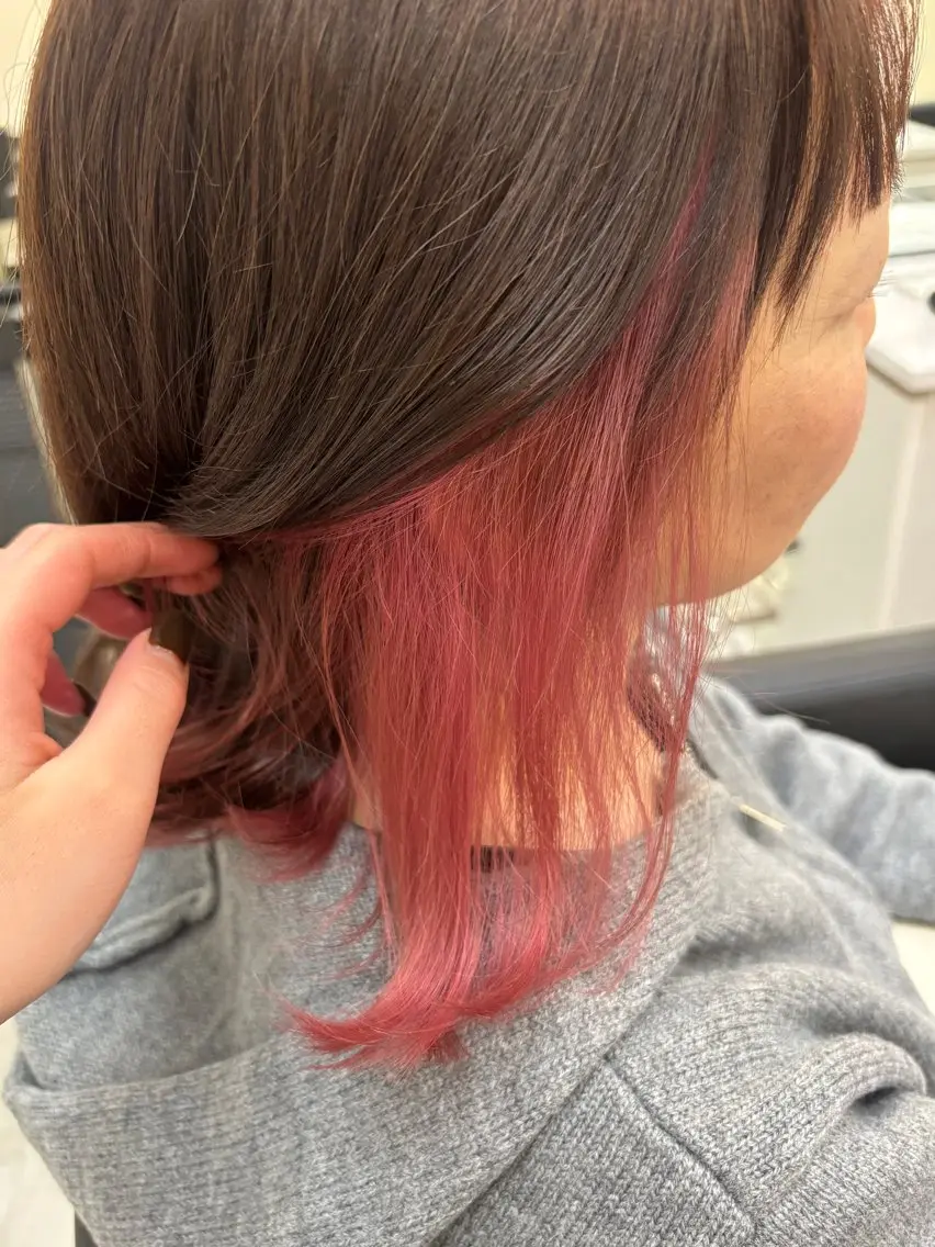 セミロング カラー 🦋TheEct Lien小川琉華🦋のヘアスタイル