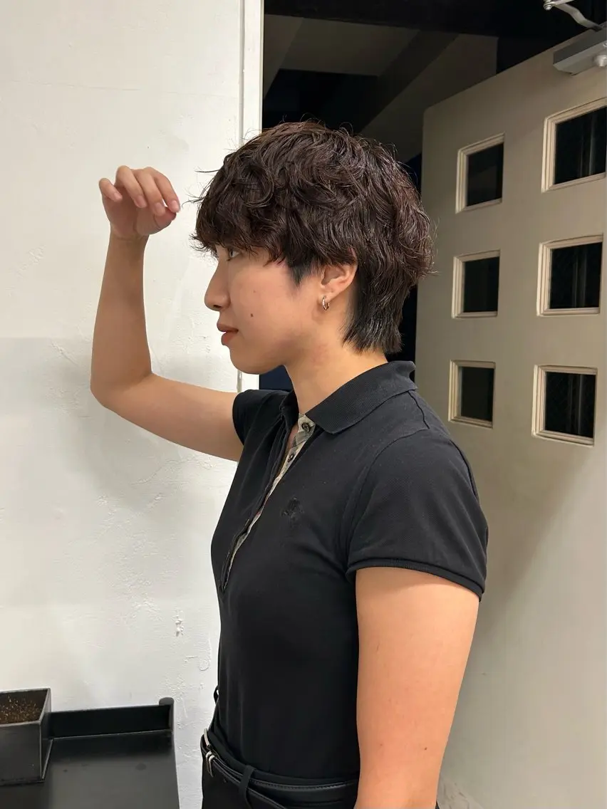 パーマ カット パーマ トリートメント lomalia moekaのヘアスタイル